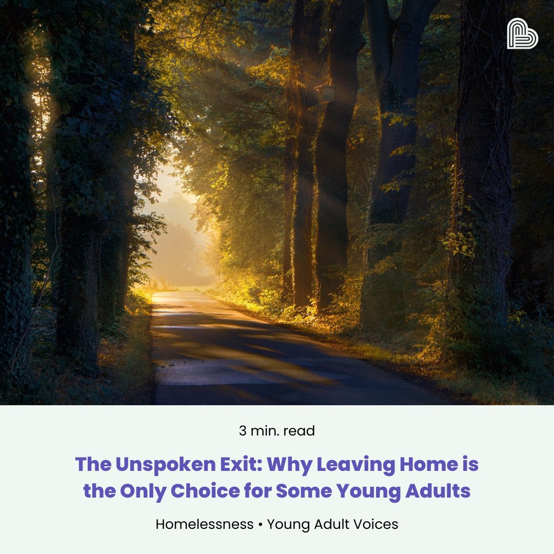 🗣️ “Sometimes, housing insecurity is the only choice...” 

Our latest blog post, written by a Breaktime Associate, addresses misconceptions about family relationships and how they affect homelessness. 

🔗 Read now: bit.ly/the-unspoken-e…