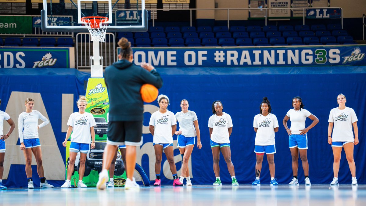 FGCU_WBB's tweet image. Respect the reps you don’t see.

#Raining3s