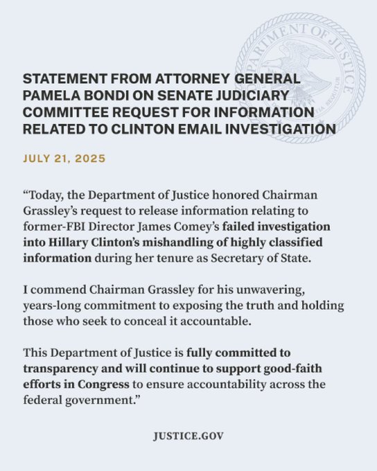 Mikel_Jollett's tweet image. They're playing the hits!
The latest distraction from the Epstein scandal is...Hillary's emails!
Pathetic.