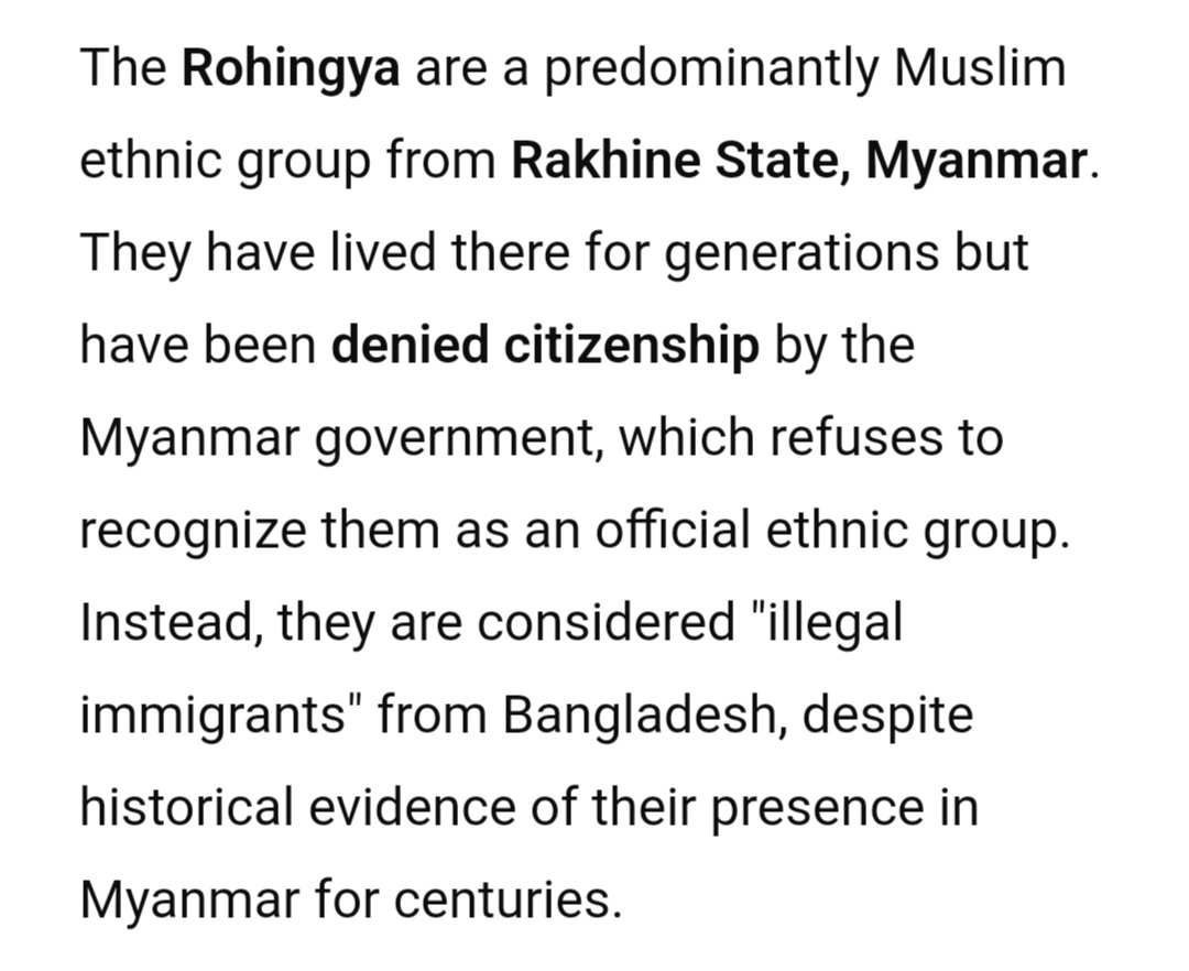 RohingyaRCP's tweet image. Who are the Rohingya?
Why did they become refugees? What is their current situation? Why do they need your support?
Donate link
gofund.me/31fdffba
Your support would be truly appreciated. Please take a moment to read below, and kindly share or help boost it. Thank you!