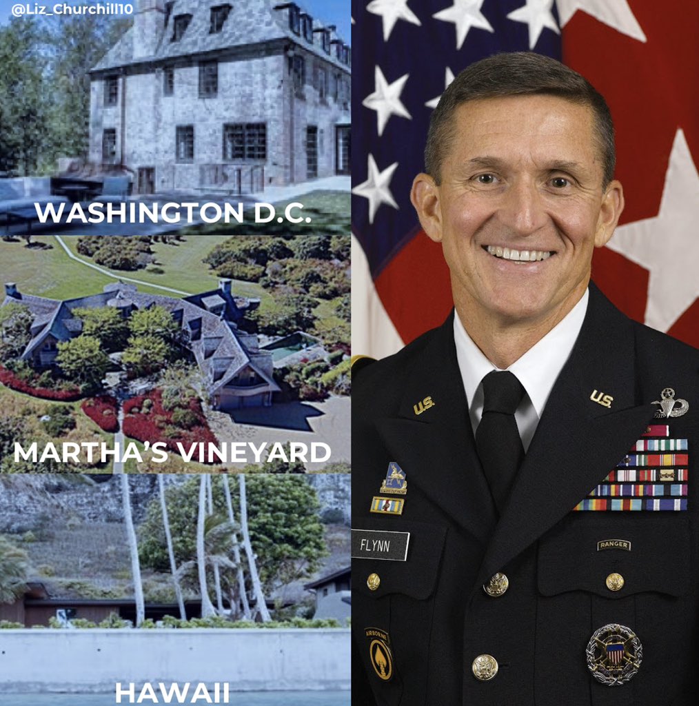liz_churchill10's tweet image. General Flynn calls for Obama’s D.C. home to be raided due to his Treasonous Actions.
ALL of Obama’s homes should be raided the same way they treated Roger Stone and many others.
