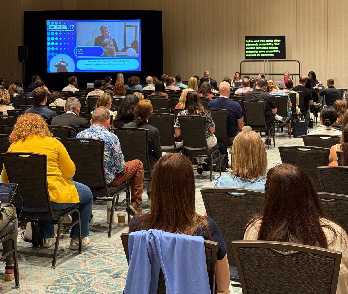 FreedomSci's tweet image. Last week we attended the Disability:IN Conference in Orlando! Highlights included JAWS for Kiosk demos, panels with David Sloan & Matt Ater, and great conversations on accessibility. Need help with kiosk accessibility? Connect with @TPGinteractive: hubs.ly/Q03y3s0y0