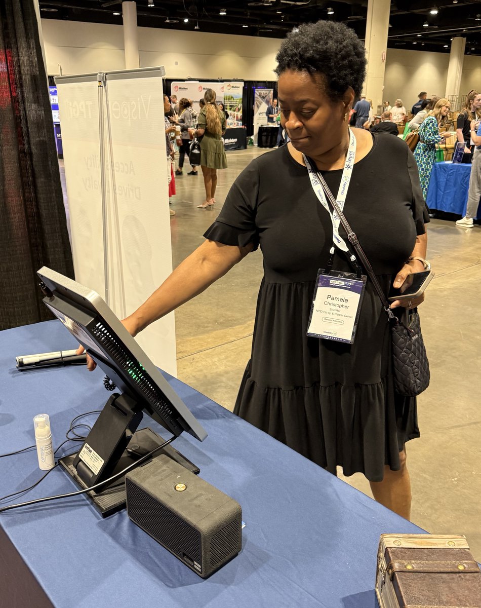 FreedomSci's tweet image. Last week we attended the Disability:IN Conference in Orlando! Highlights included JAWS for Kiosk demos, panels with David Sloan & Matt Ater, and great conversations on accessibility. Need help with kiosk accessibility? Connect with @TPGinteractive: hubs.ly/Q03y3s0y0