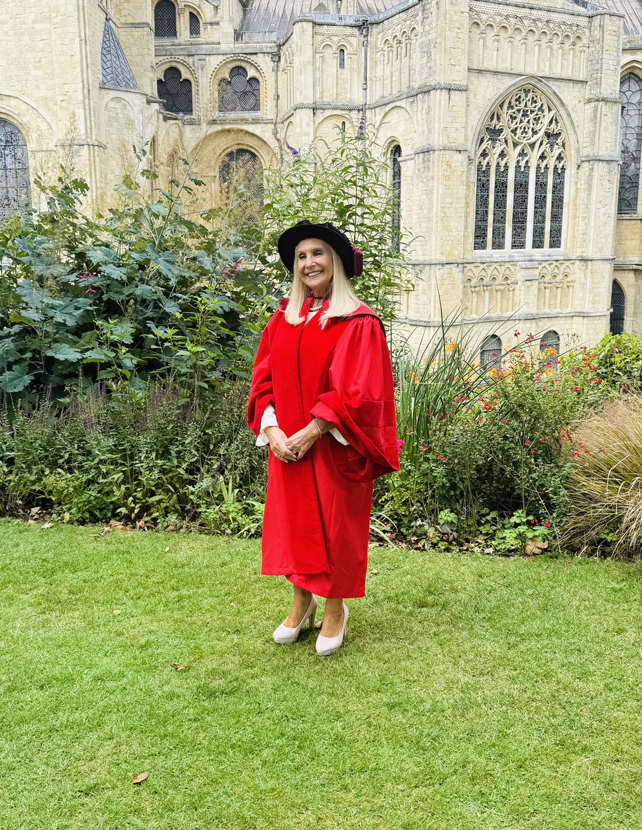 RobbieRinder's tweet image. When your mum gets a Doctorate (Hon) for her work in holocaust education and tells a full Canterbury Cathedral ‘We must never be bystanders we must never standby and how precious life - all human life - is’ It’s impossible to be prouder. @UniKentLive @yolandabrown @45AidSociety