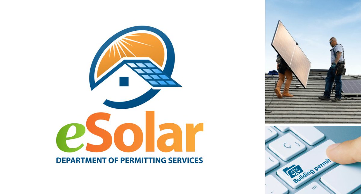 MontgomeryCoMD's tweet image. ☀️🏠 Check out the Montgomery County Department of Permitting Services website to learn about the eSolar program for residential rooftops.
ow.ly/QQ0W50WsOLL