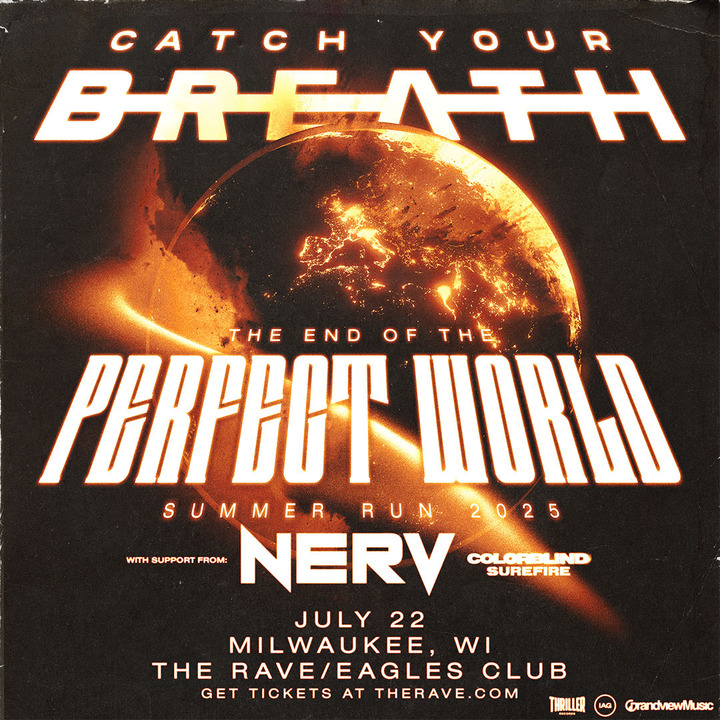 therave's tweet image. TOMORROW at The Rave / Eagles Club π¨ @CYB_TX is coming for The End of The Perfect World Summer Run 2025 with support from @WeAreNerv, @ColorblindTX, and @SurefireMKE! ππ₯
Grab your tickets now β therave.com/cyb
