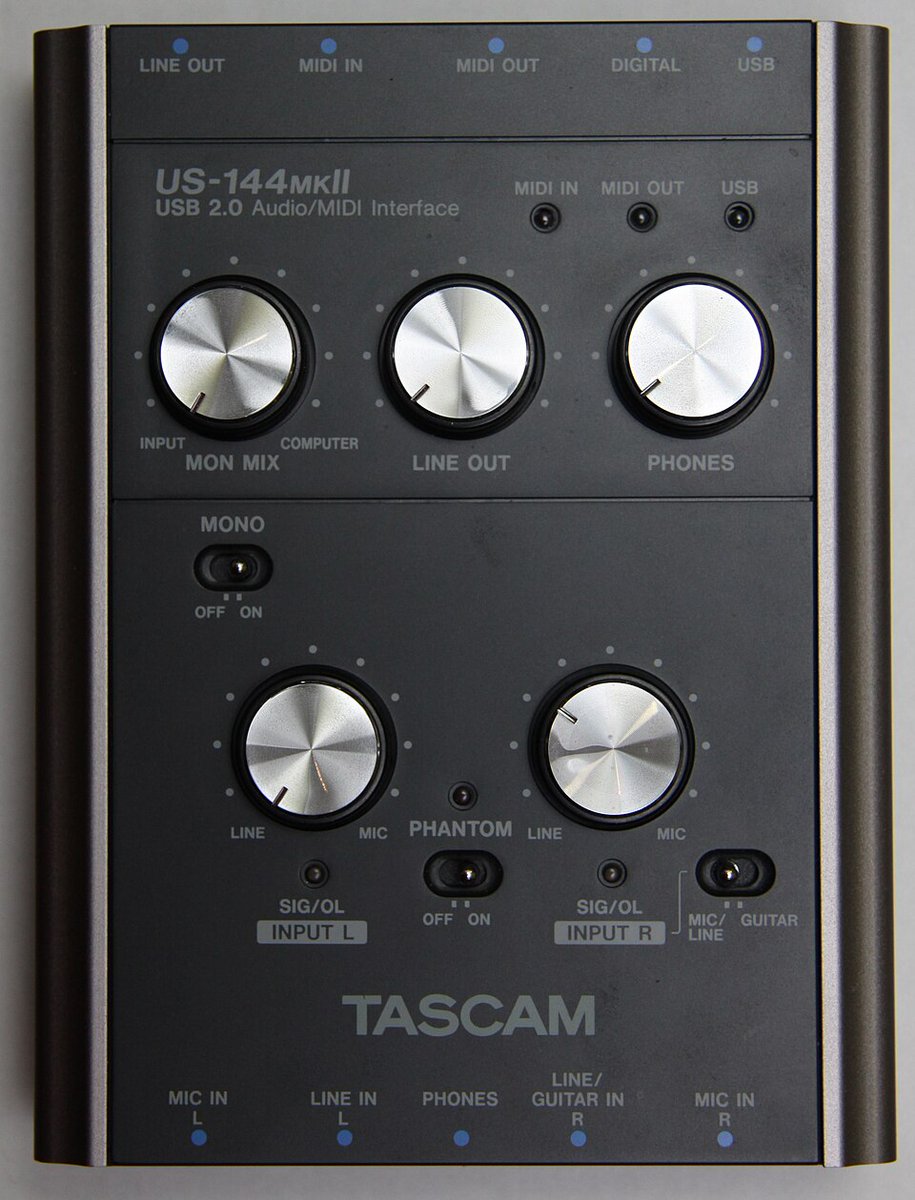 intlinux's tweet image. A #Linux driver for the TASCAM US-144MKII. Neat! github.com/serifpersia/us…
