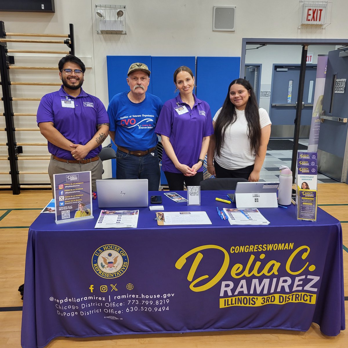 repdeliaramirez's tweet image. This past weekend, my dedicated team held a PACT Act & Veteran Resource Fair in Chicago where we helped 40 veterans access their earned benefits and connected them with local and federal resources.
If you weren't able to join us but you still need assistance with your VA…