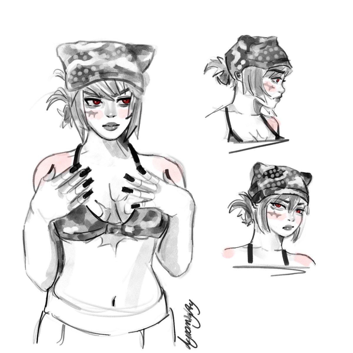 dynxmighty's tweet image. I love fem katsuki sm