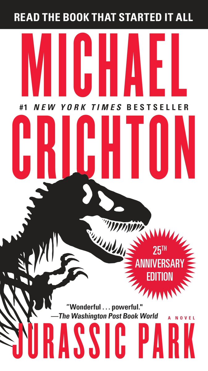 wwgish's tweet image. Went on the wonderful @Inkshares podcast with @adamgomolin to discuss Jurassic Park.
We focused on the opening of the book, discussing its deep cynicism, rich themes, and narrative innovation.
I had a great time. It's been amazing revisiting the book.
podcasts.apple.com/us/podcast/une…