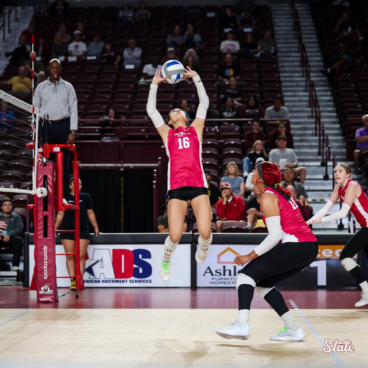 NMStateVBall's tweet image. Aggie Nation, letโs show @RilenGarcia some love on her BIRTHDAY! ๐ฅณ
Hope you have a ๐ฐ๐ธ๐ต๐ญ๐ฎ๐ท day, Rilen๐ซฐ
#AggieUp