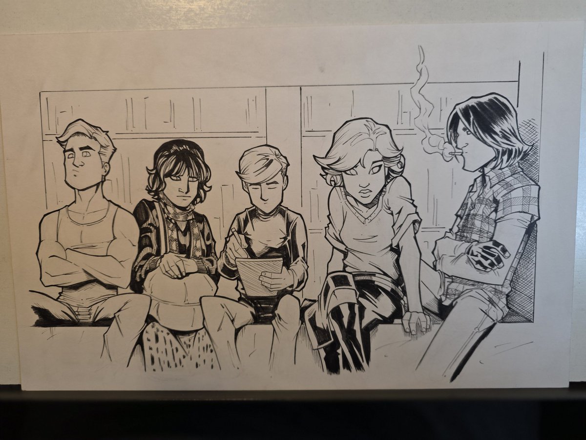 Sketch51Comics's tweet image. I kroger art from a few years ago. Did a bunch of 80s movies in the bunch. Will be posting all of them a little at a time.#comicsgate #8osmovies #Goonies #Breakfastclub #BillandTed