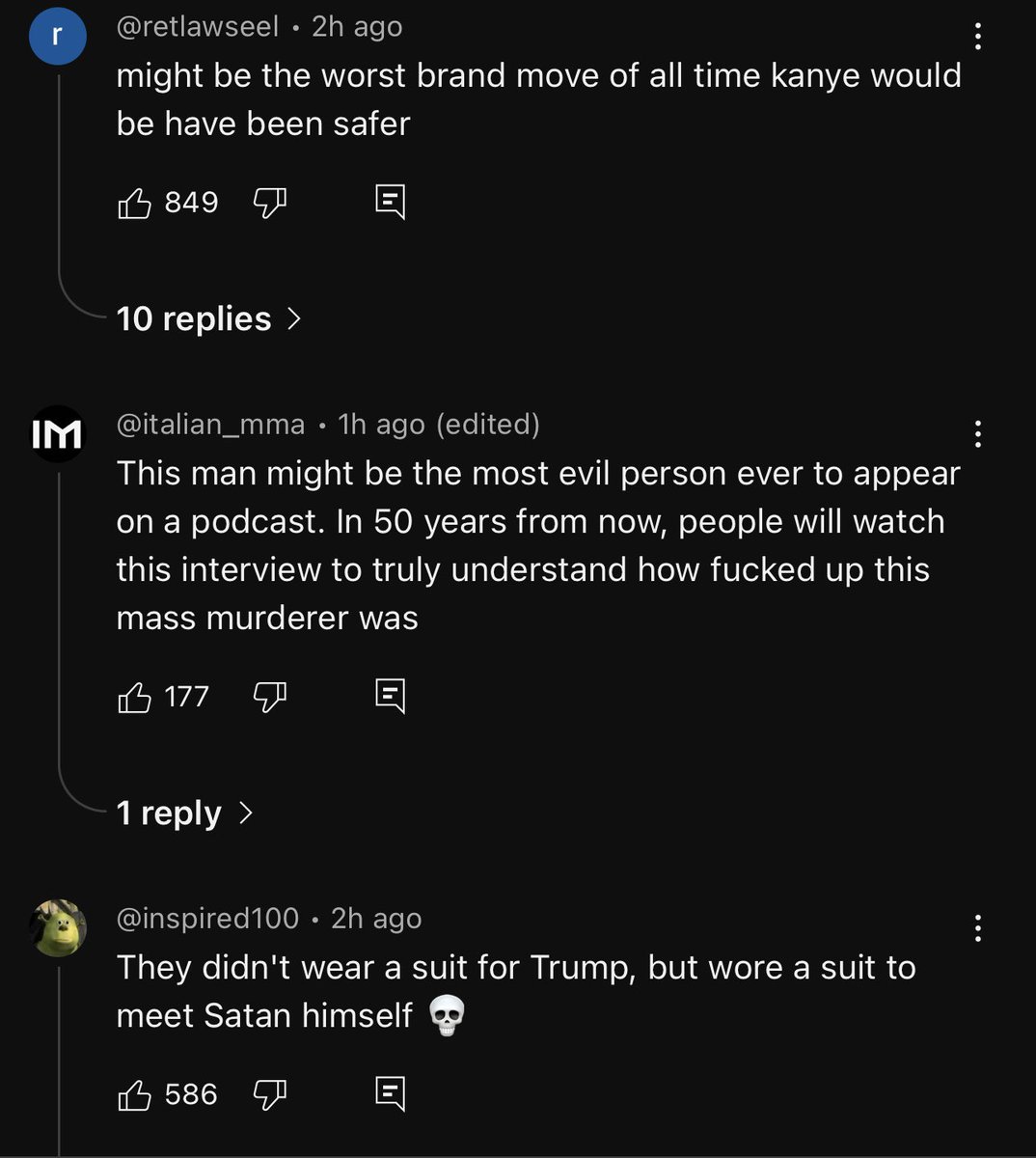 krystalball's tweet image. Comments section of @nelkboys unanimous in their disgust for this softball interview with the genocidal monster Netanyahu.
