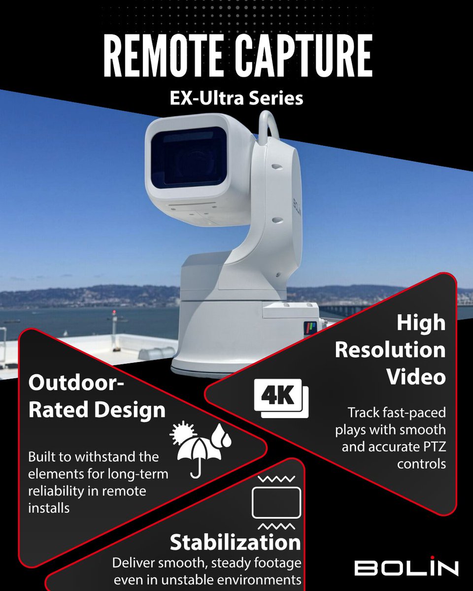 From the studio to the field to the sanctuary, Bolin PTZ cameras are built to perform in any production environment.

With precise movement, compact designs, weather-rated builds, and flexible output options, Bolin delivers pro-level results no matter where the work takes you.