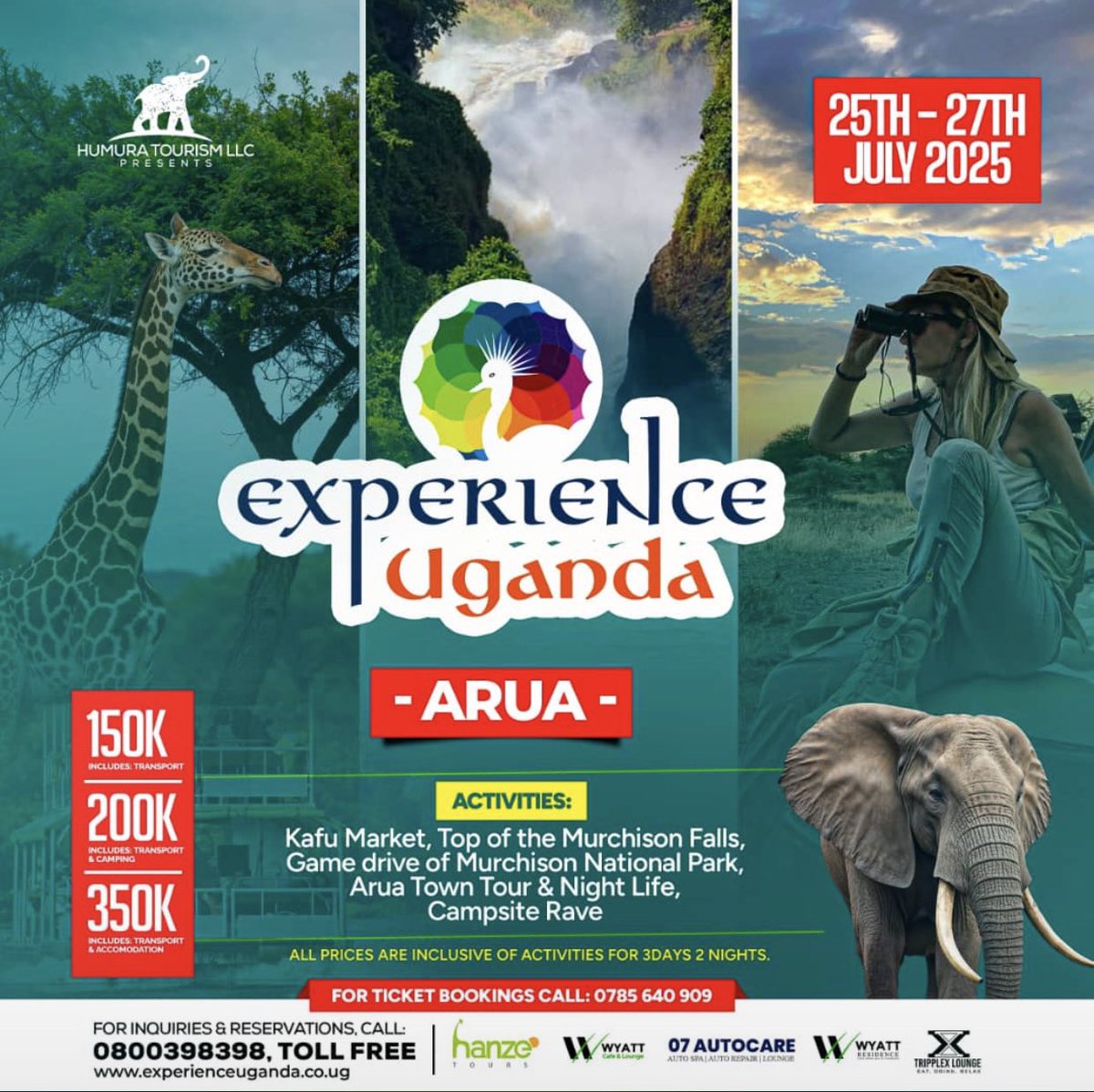 Embengo_FC's tweet image. Are you ready for @ExperienceUGA Arua Tour???
It’s this weekend!!
Get yiur ticket from @asasiirahanze and be ready for a vybe packed experiece.
