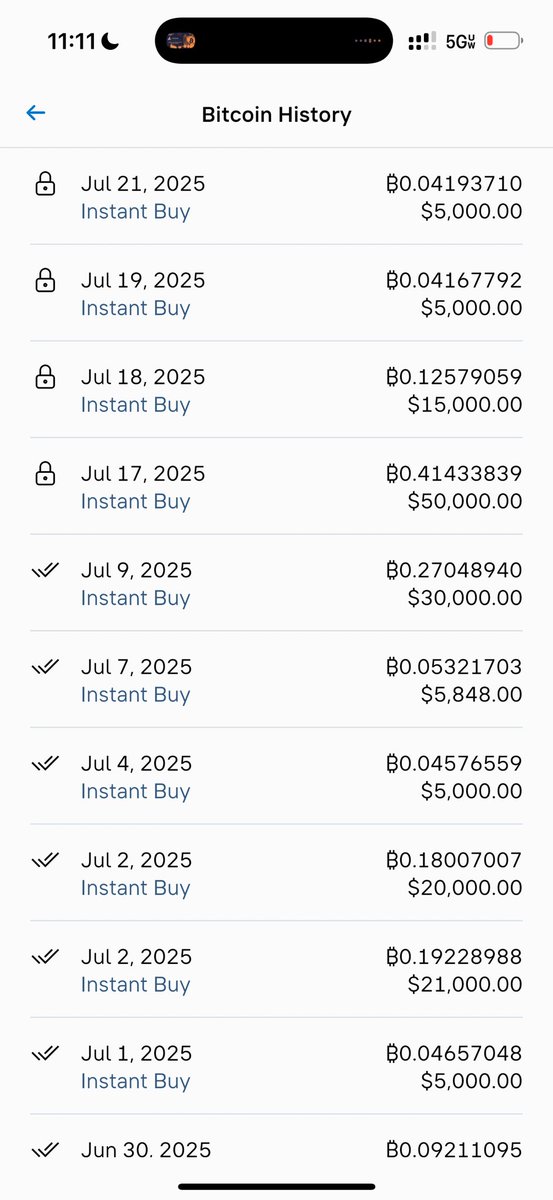 CJ_Johnson17th's tweet image. $5,000 a day Bitcoin buys for the rest of the year