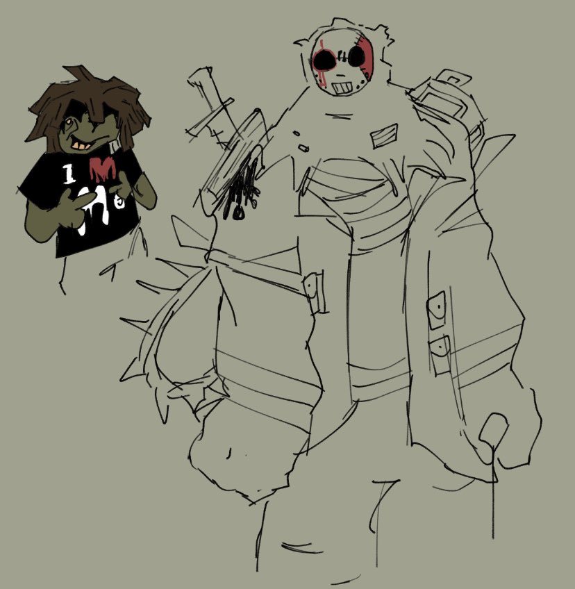 sangosangoban's tweet image. Slasher from #Forsaken #slasherforsaken
