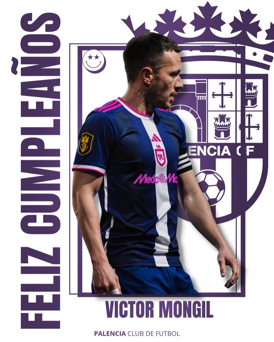 🎂 ¡Hoy está de celebración uno de los nuestros!

🎉 Desde el Palencia CF queremos felicitar a Víctor Mongil en el día de su cumpleaños. @victormongil4 

#palenciacf #victormongil