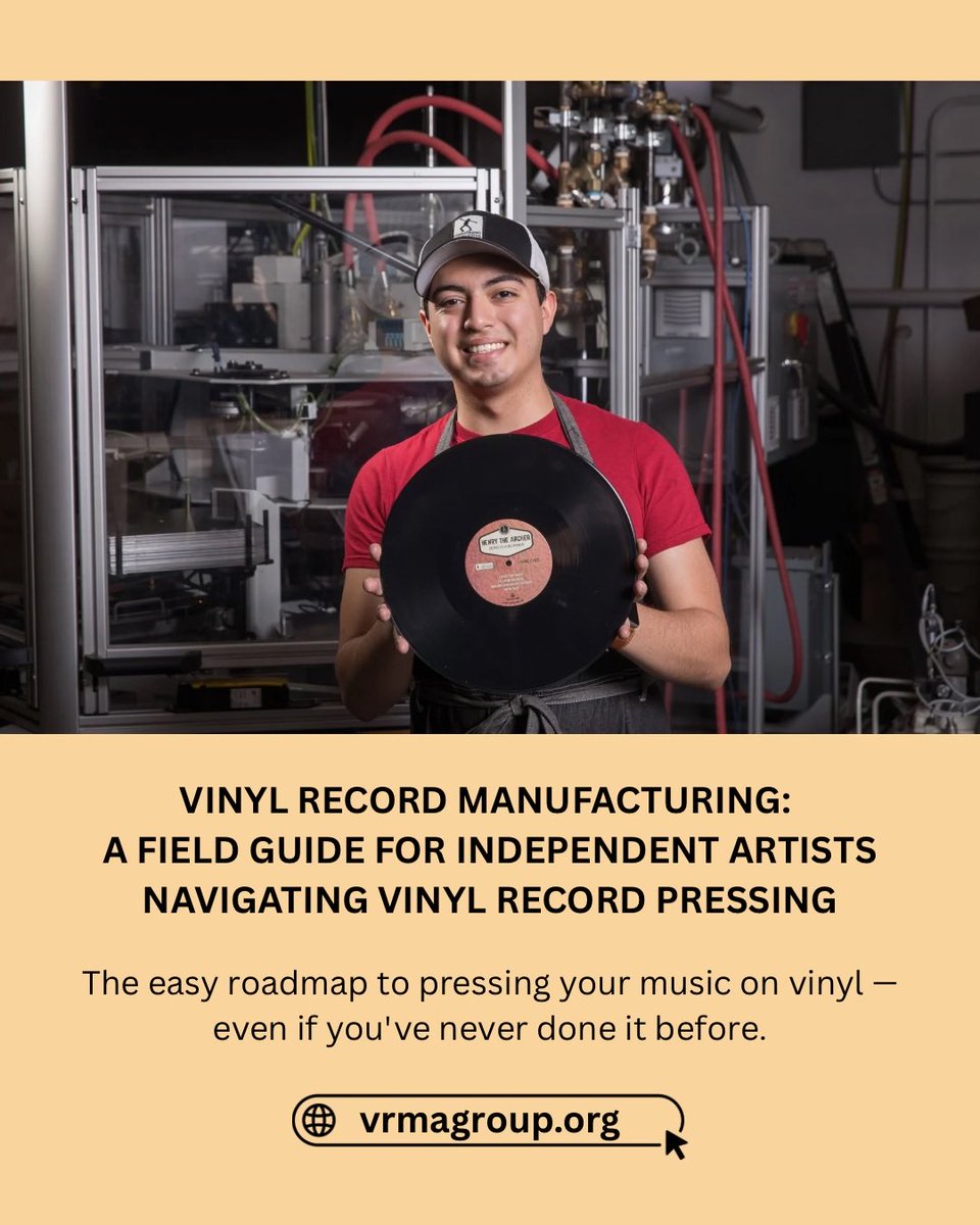 Send this vinyl manufacturing field guide to an independent artist you know and love: vrmagroup.com/s/VRMA_FIELDGU…