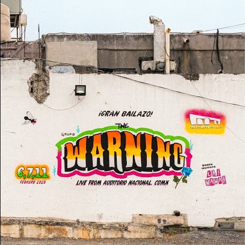 thewarning_pt's tweet image. Capa oficial do The Warning Live from Auditorio Nacional, CDMX.