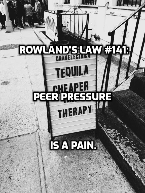 rowlands_laws's tweet image. "Well, everyone else is doing it!"
Cool. Looks like I don't need to.
Photo by Gonzalo Sarno on Unsplash.