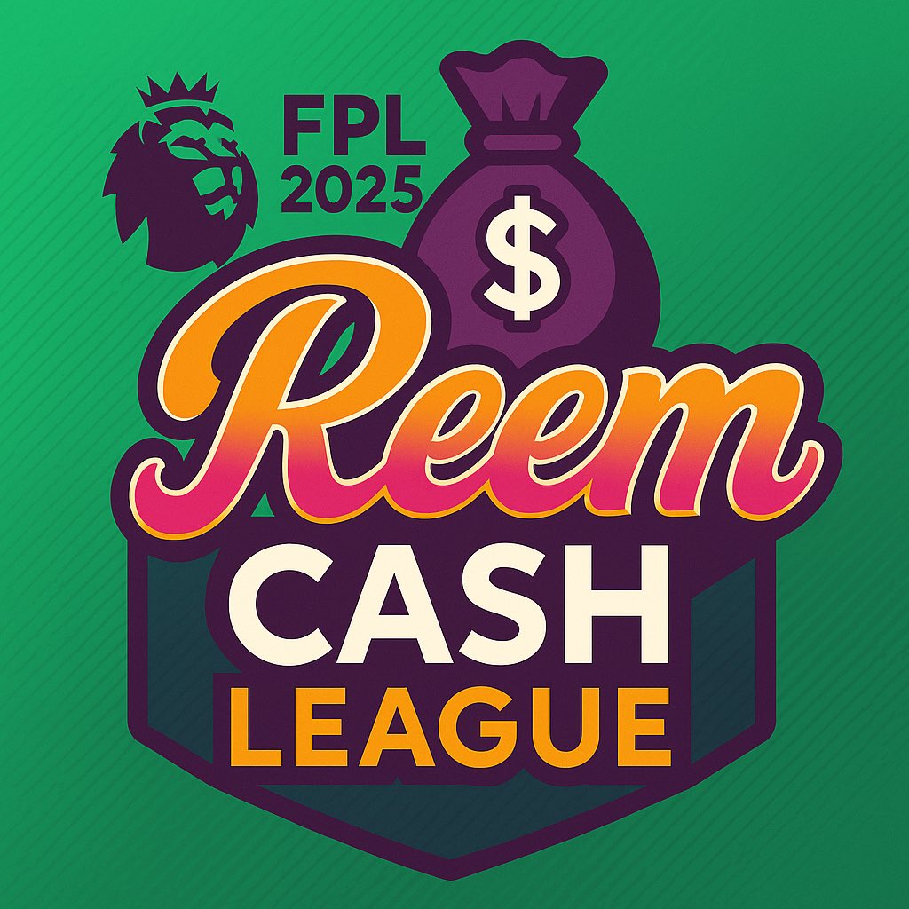 FPL Reem (Will) (@fplreem) on Twitter photo 🚨 £100 CASH PRIZE LEAGUE! 🚨
This year I will be running my own Cash League - <a href="/FPLReem/">FPL Reem (Will)</a> - Reem’s Dream 🏆
Prizes:
🥇 £70
🥈 £20
🥉 £10
To Enter :
Follow - <a href="/FPLReem/">FPL Reem (Will)</a> 🤝
Retweet & Like♥️
Comment your Team Name below. 👇
League code - pcna9v 🚨 £100 CASH PRIZE LEAGUE! 🚨
This year I will be running my own Cash League - <a href="/FPLReem/">FPL Reem (Will)</a> - Reem’s Dream 🏆
Prizes:
🥇 £70
🥈 £20
🥉 £10
To Enter :
Follow - <a href="/FPLReem/">FPL Reem (Will)</a> 🤝
Retweet & Like♥️
Comment your Team Name below. 👇
League code - pcna9v