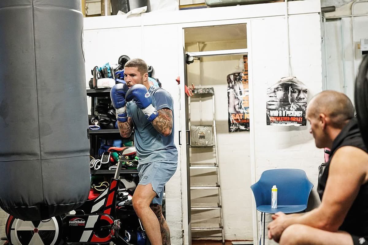 reganglackin98's tweet image. You get out what you put in, it’s really that simple. 17 years deep — and it’s all about to pay off… God willing!
Big news coming soon…. Camp No.17 well underway 🔒
@joehamsnr | @KynochBoxing | @SamKynoch
