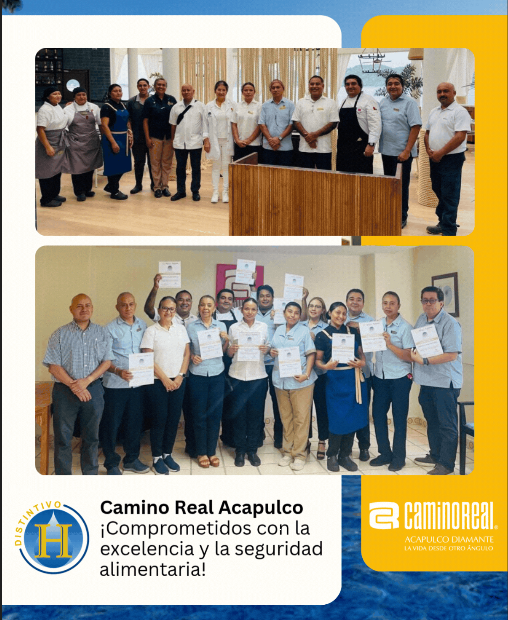 HotelesPorMéxico (@hotelesxmexico) on Twitter photo ¡Gran logro para el hotel Camino Real Acapulco! 🎉
Obtuvo 9 Distintivos H tras concluir con éxito su renovación, ratificando su compromiso con las mejores prácticas en higiene de alimentos y bebidas 🍽️.
¡Enhorabuena! 👏 <a href="/CaminoReal/">Camino Real</a> ¡Gran logro para el hotel Camino Real Acapulco! 🎉
Obtuvo 9 Distintivos H tras concluir con éxito su renovación, ratificando su compromiso con las mejores prácticas en higiene de alimentos y bebidas 🍽️.
¡Enhorabuena! 👏 <a href="/CaminoReal/">Camino Real</a>
