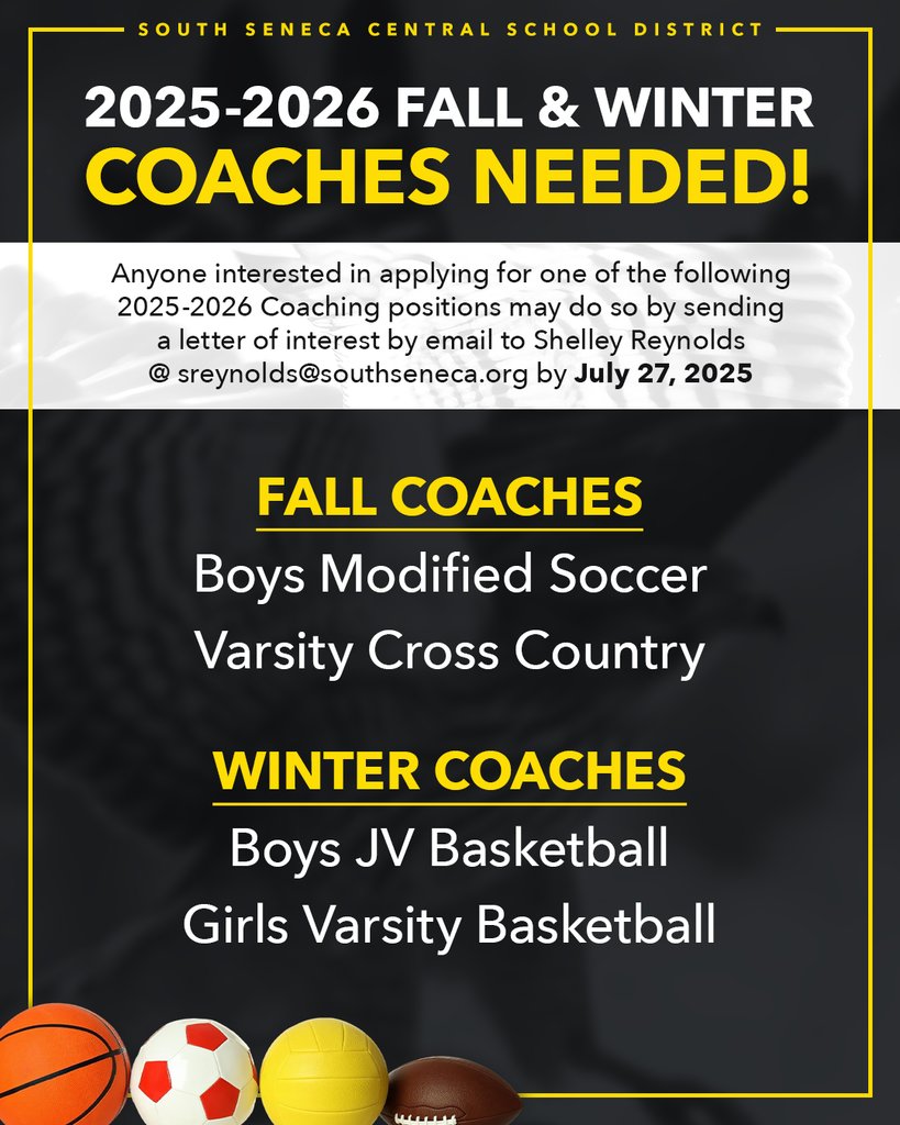 We are still looking for some coaches for the upcoming school year! #foreverfalcons 💛🖤