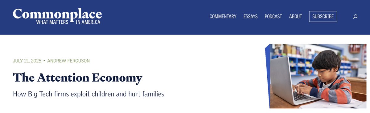 commonplc's tweet image. "To combat the threat of weaponization and exploitation of our children’s data online by these emerging technologies, we need updated laws, regulations, and enforcement powers that not only protect our nation’s children from fraud and reputational harm, but also assist parents in…
