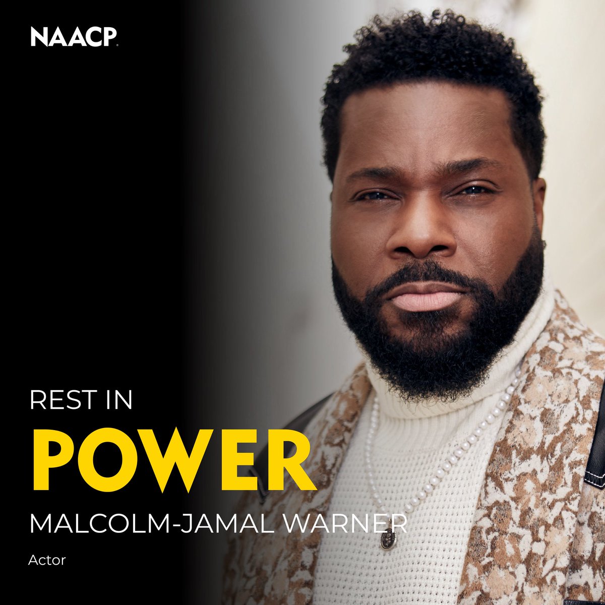 NAACP's tweet image. #RestinPower to NAACP Image Award winning actor, Malcolm-Jamal Warner. Your talent and spirit touched many lives, and your legacy will continue to inspire.
Thank you for the memories and the impact you made in the world of entertainment