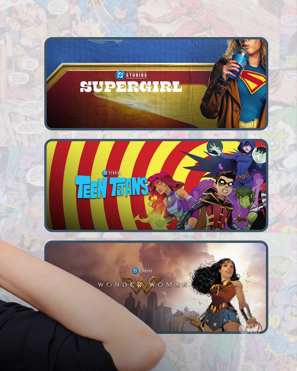 DCFilmNews's tweet image. Ana Nogueira has cemented herself as DC Studios’ It Girl, penning several high-profile projects shaping the future of the DCU. Her confirmed credits include:
• 'SUPERGIRL'
• 'TEEN TITANS'
• 'WONDER WOMAN'