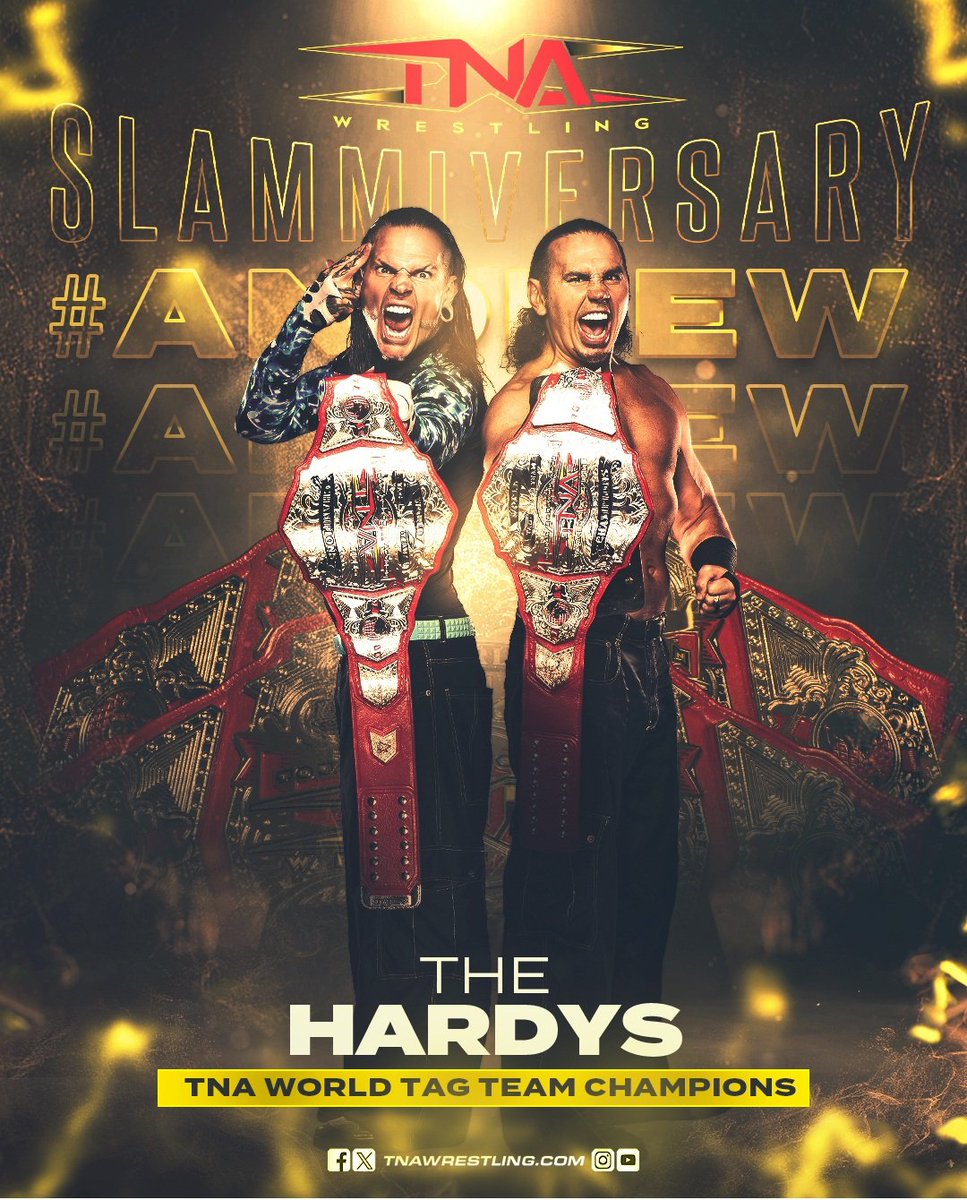 KowloonSaugus's tweet image. ...And NEW TNA World Tag Team Champions!!! Congratulations, Matt & Jeff Hardy #HardyBoyz !! Be here @KowloonSaugus for their ONLY New England "Hardy Party " Event!! AUGUST 10TH!! @MattHardyBrand @JeffHardyBrand @MattHardyPod @JonAlba
VIP Tickets: $250 - includes Priority…