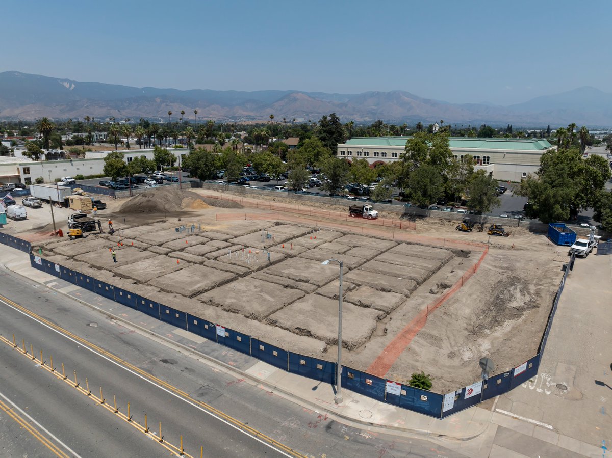 CWDriverCos's tweet image. Progress continues at the San Bernardino City USD James Ramos Center for Public Safety. With the foundation prepped, concrete pouring is next. The 16,700 SF facility will house the district’s Police Department and Cadet Training Program. #CWDriverCos #Construction @RMAPhoto