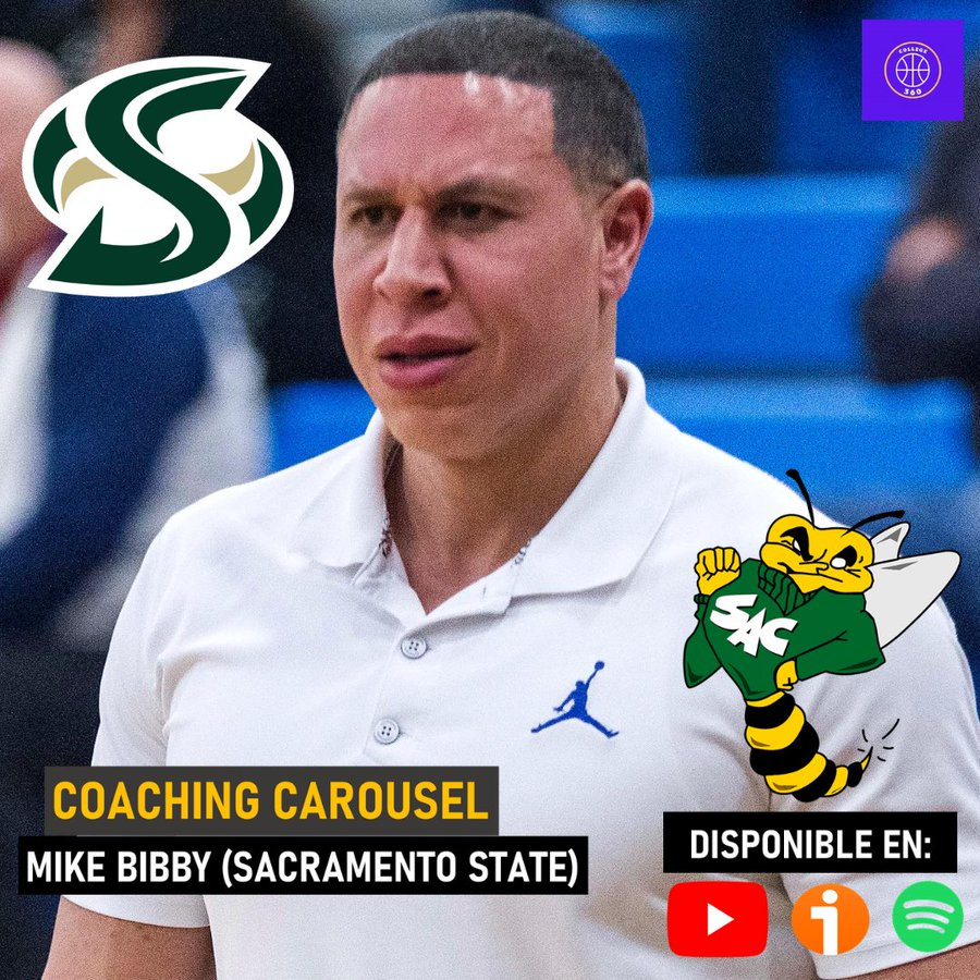 College 360 (@college_360_) on Twitter photo 🚨 COACHING CAROUSEL 🚨
Acabamos el Carousel hablando con <a href="/virueles/">Jorge Virué</a> de uno de los cambios más sonados en los banquillos. Mike Bibby llega a Sacramento State para reflotar a los Hornets. Junto a él, Shaq O'Neal como GM.
📺 youtube.com/watch?v=qHB3QS…
📻 go.ivoox.com/rf/153497847 🚨 COACHING CAROUSEL 🚨
Acabamos el Carousel hablando con <a href="/virueles/">Jorge Virué</a> de uno de los cambios más sonados en los banquillos. Mike Bibby llega a Sacramento State para reflotar a los Hornets. Junto a él, Shaq O'Neal como GM.
📺 youtube.com/watch?v=qHB3QS…
📻 go.ivoox.com/rf/153497847