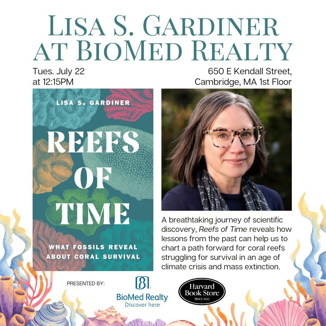 HarvardBooks's tweet image. 📅 Tues. 7/22 @ 12:15PM: Can't make our event with Lisa S. Gardiner at the Cambridge Public Library today? You have another chance! She will be discussing her new book "Tales from an Uncertain World" at BioMed Reality tomorrow, learn more and RSVP here: buff.ly/wpTZnFi