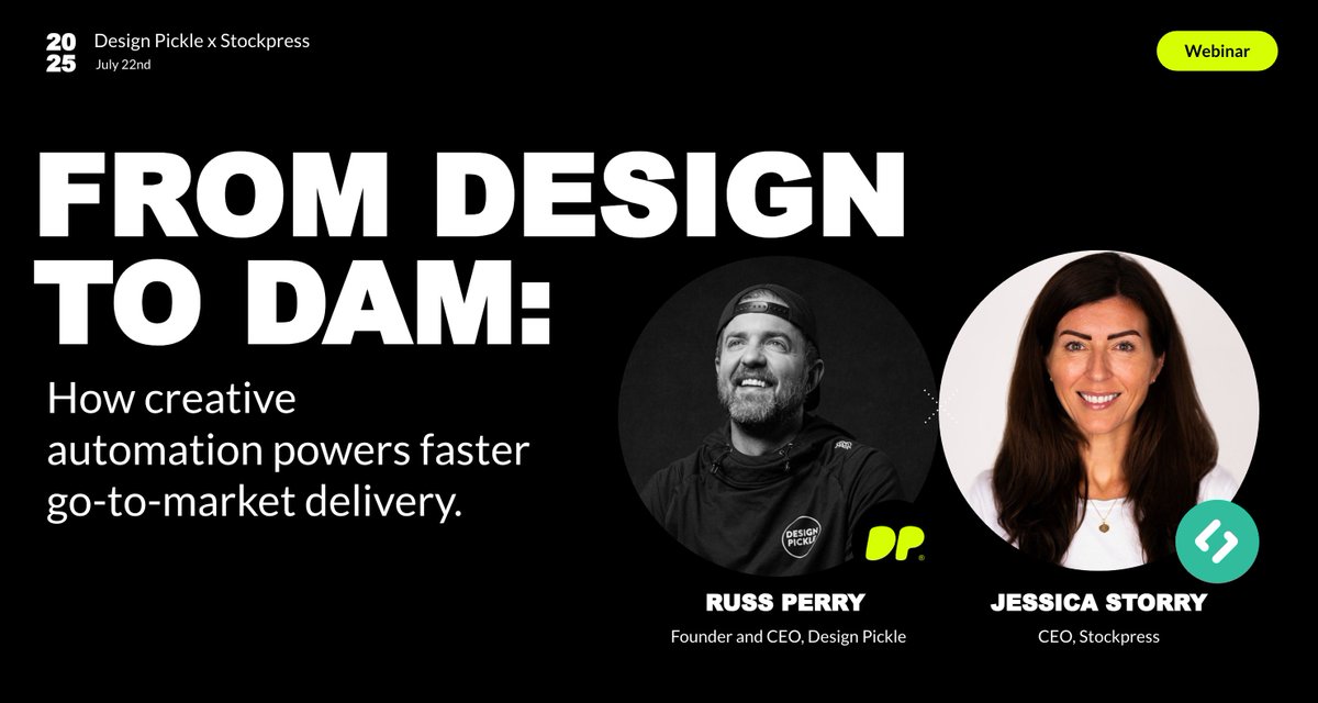 Live training tomorrow! From design to DAM: How creative automation powers faster go-to-market deliv