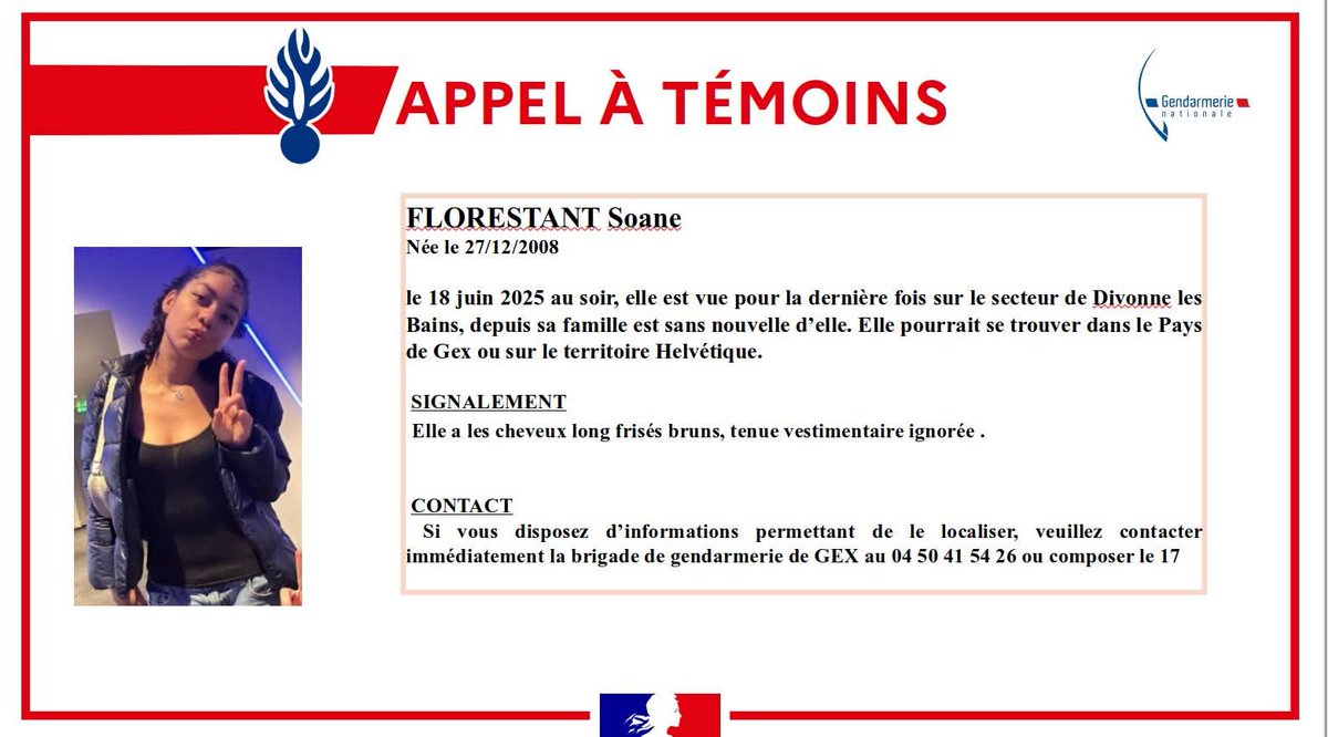 36_qdo's tweet image. 🚨 APPEL À TÉMOINS lancé par la gendarmerie de l'Ain 👇
