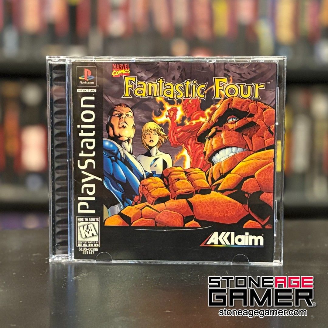 StoneAgeGamer's tweet image. What do you think of Fantastic Four for PlayStation?