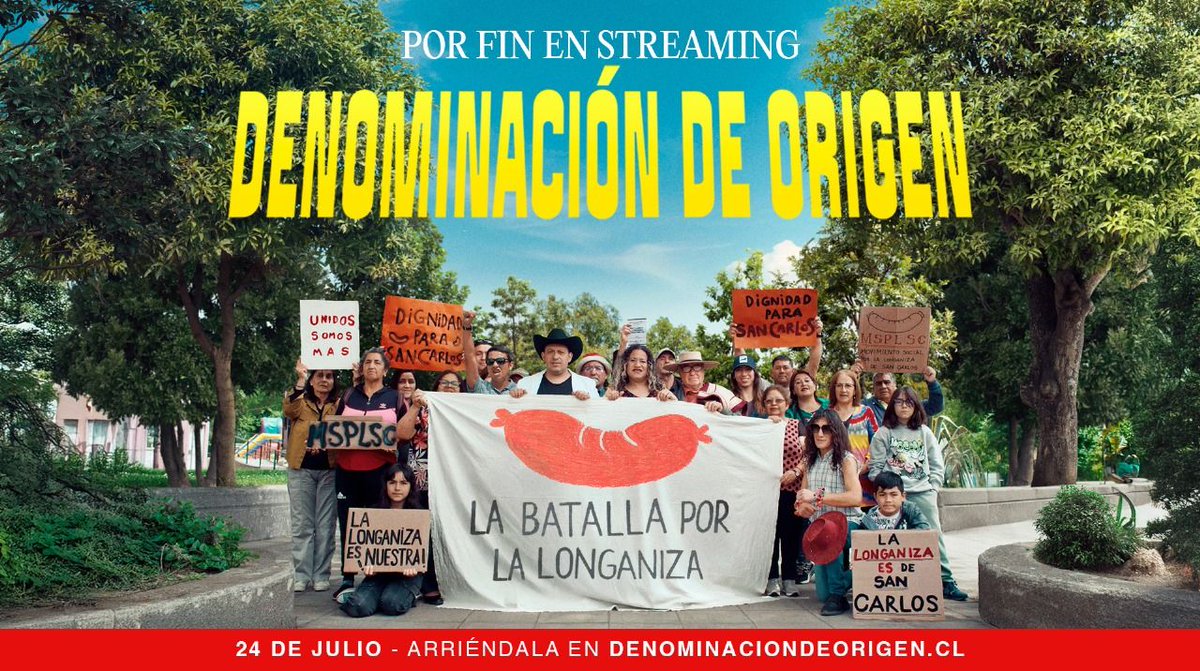 LO QUE TODO EL MUNDO PIDIO!!
DENOMINACION DE ORIGEN!
DISPONIBLE PARA TODO CHILE Y EL MUNDO!!
ESTE JUEVES 24 EN DENOMINACIONDEORIGEN.CL