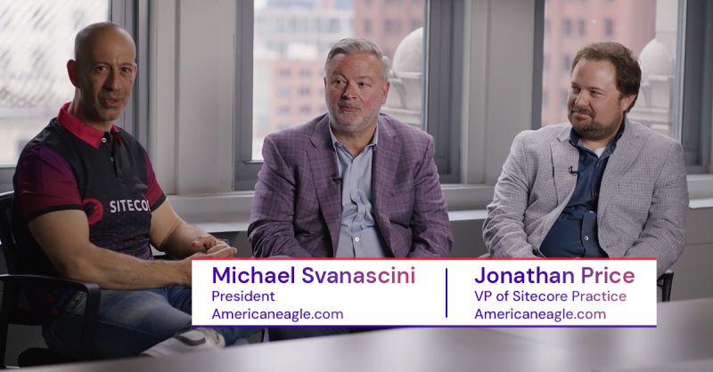 SCWaterCooler's tweet image. 🎙️@_Americaneagle President, @svanascini, and VP of our Sitecore Practice, @JonnyPrice88, were invited to join @Sitecore CEO, Eric Stine, for this digital experience masterclass conversation. 

Listen Now ➡️ tinyurl.com/4fbe7nb7

#sitecore #digitalvisionaries