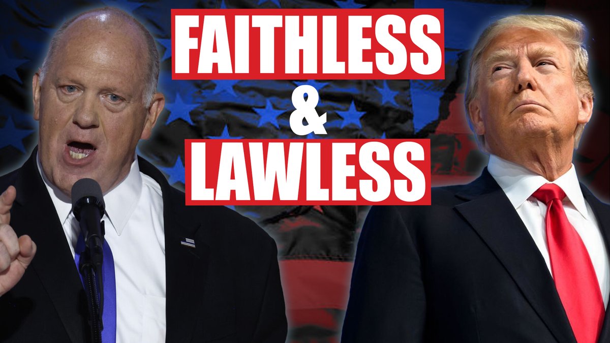 SteveSchmidtSES's tweet image. Trump's regime has always abused their power but Border Czar Tom Homan is detaining Americans and building concentration camps. I look at the propaganda being spread by Homan and detail the terrible abuses being committed in Trump's name.
Watch here: youtu.be/_dt8wc1s90U