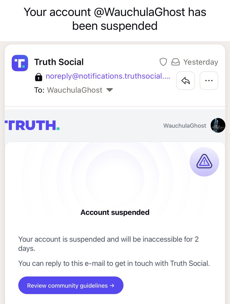 Guess you can’t call <a href="/realDonaldTrump/">Donald J. Trump</a> a Pedo on Truth Social. 🤷🏻‍♂️🖕🏻👻