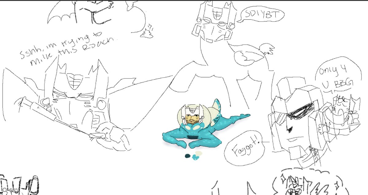 retcon__'s tweet image. magma is awesome, thanks @apoxalypsArisen for coloring in my creation and @__m3rc3d3z__ for the homophobic perceptor