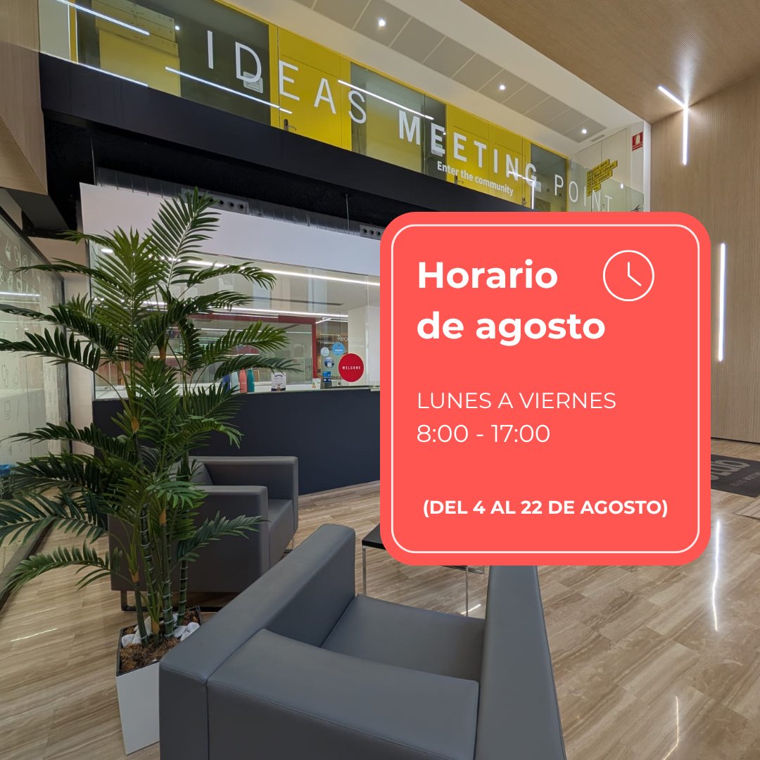 Nos vamos de vacaciones! Bueno, solamente cerramos antes! 

Desde el lunes 4 de agosto hasta el viernes 22 de agosto ULab cierra 5pm !