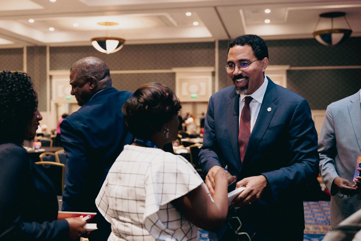 JohnBKing's tweet image. Grateful to have shared the stage with Dr. Yolanda Watson Spiva, President of Complete College America, for a powerful conversation at the HBCU Philanthropy Symposium.

We spoke about the transformative impact of public education, the critical role of HBCUs, and the importance of…