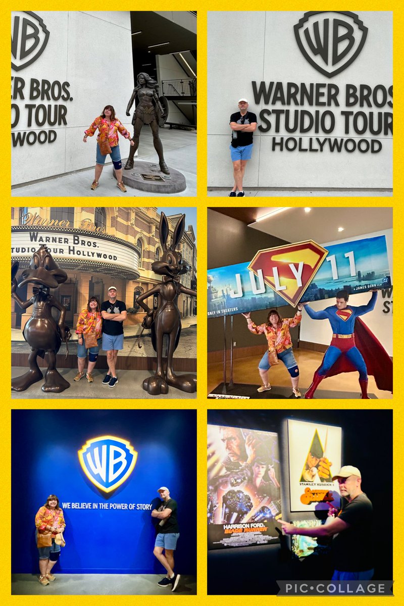 Jane_Arthur_'s tweet image. Brilliant Warner Bros. Studio Tour Hollywood yesterday 🎥🎞️🎬Toured the lots, studios & stages. Toured inside Stage 1 where Calamity Jane was created in 1953 ❤️ my favourite film! Lots of fun & silly photos take. So many costumes & props inc JR in Dallas, Cowboy Boots and Hat 🤠