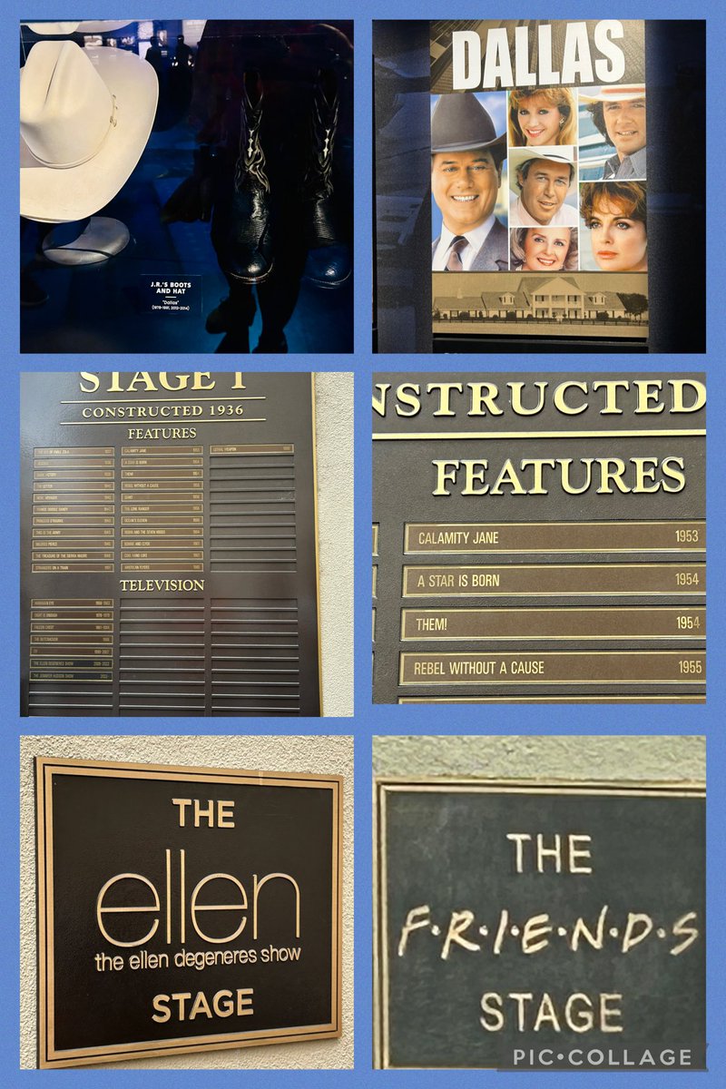Jane_Arthur_'s tweet image. Brilliant Warner Bros. Studio Tour Hollywood yesterday 🎥🎞️🎬Toured the lots, studios & stages. Toured inside Stage 1 where Calamity Jane was created in 1953 ❤️ my favourite film! Lots of fun & silly photos take. So many costumes & props inc JR in Dallas, Cowboy Boots and Hat 🤠