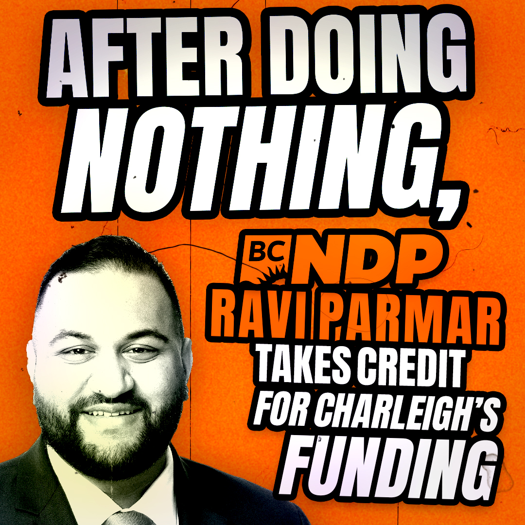 Conservative_BC's tweet image. NDP MLA Ravi Parmar lied straight to Charleigh’s family, claiming he was their advocate—when in reality he ignored them.
That’s not oversight. That’s deception. We are calling on him to resign. #bcpoli
Sign here if you agree: bit.ly/resignravi