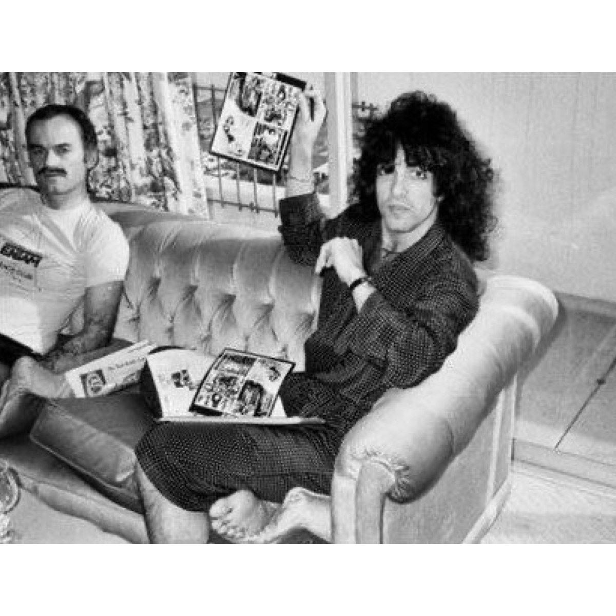 rebelwithyou's tweet image. Paul hanging out with Bill Aucoin
@PaulStanleyLive #BillAucoin #Kiss #KissArmy